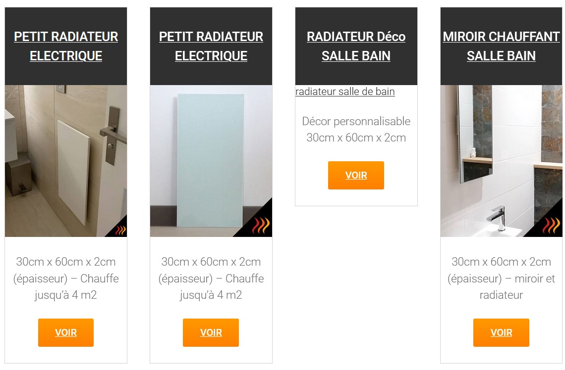 Selection of electric heaters to heat a small bathroom up to 6 m2